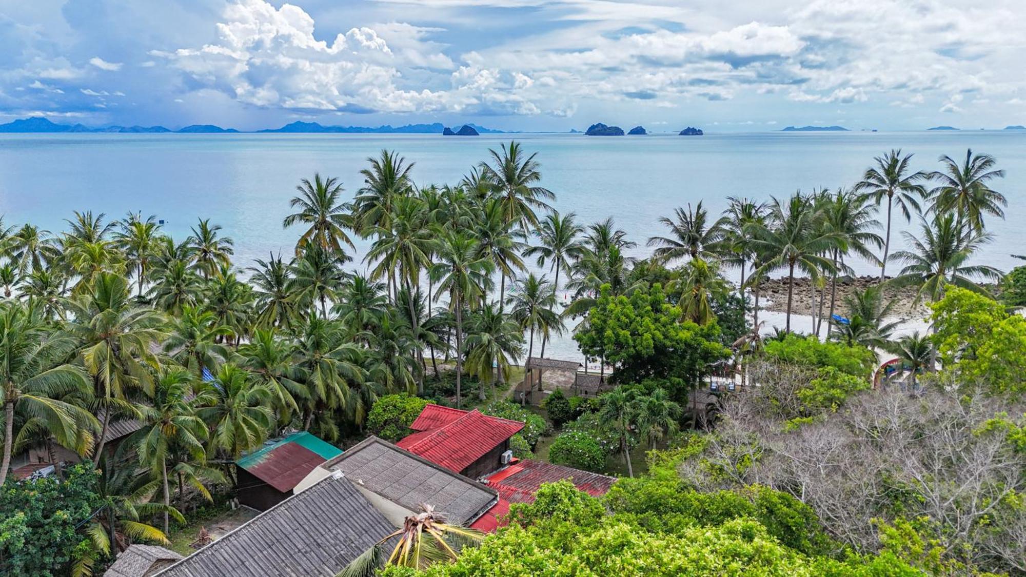 The Wooden Beach House 3Br - Sunset Beach Garden Taling Ngam Beach Kültér fotó